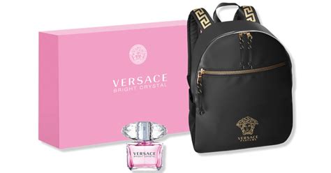 versace perfume backpack set|versace with backpack macy's.